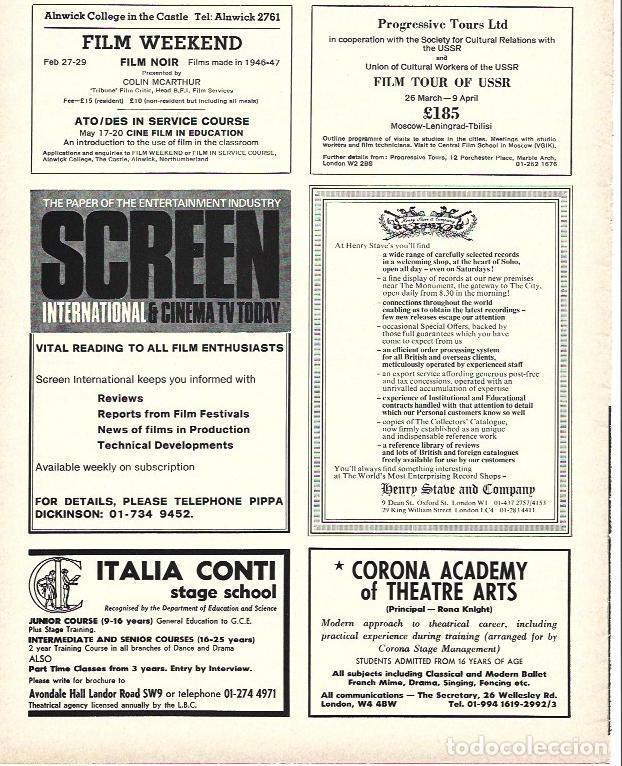Postkarten: LAMINA 34682: Publicidad de Italia Conti, Screen International y Corona Academy de Londres - VVAA