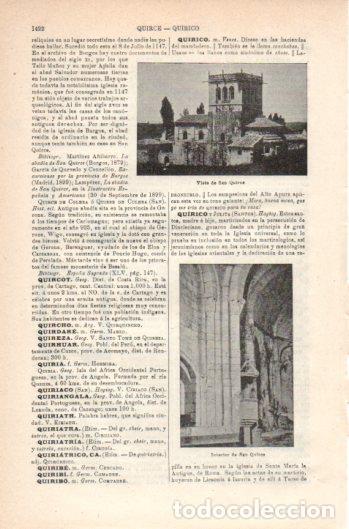 Cartoline: LAMINA V37785: Vista de San Quirce, Burgos - Varios