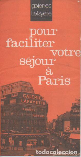 Cartoline: Varios E00430: Gu&iacute;a Galeries Lafayette (Paris) en varios idiomas - Varios