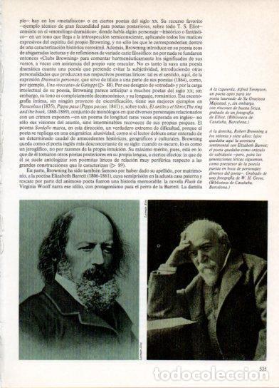 Postcards: LAMINA V38355: Alfred Tennyson y Robert Browning - Martin de Riquer