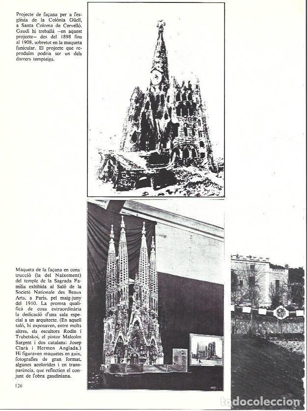 Postkarten: LAMINA 35932: Maqueta y proyecto de la Sagrada Familia - Edmon Valles