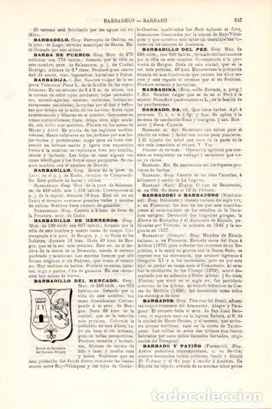 Postkarten: LAMINA V28672: Escudo de Barbadillo del Mercado, Burgos - Varios