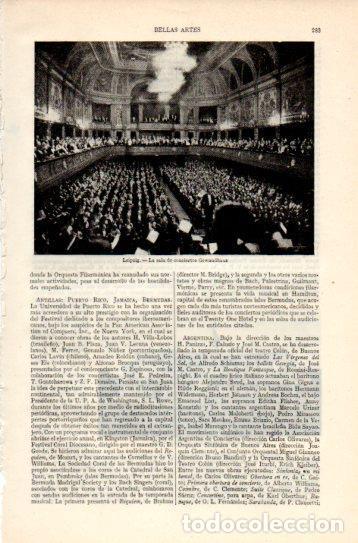 Postais: LAMINA V38810: Sala de conciertos Gewandhaus en Leipzig - Varios