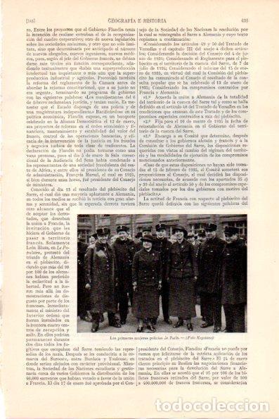 Postkarten: LAMINA V28929: Primeras mujeres policias de Paris - Varios
