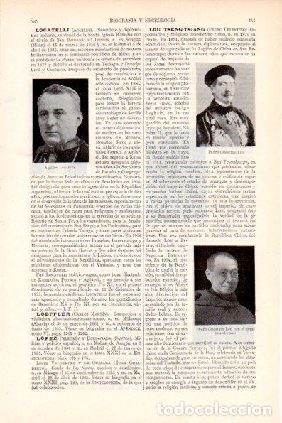 Postales: LAMINA V28848: Aquiles Locatelli y Pedro Celestino Lou - Varios