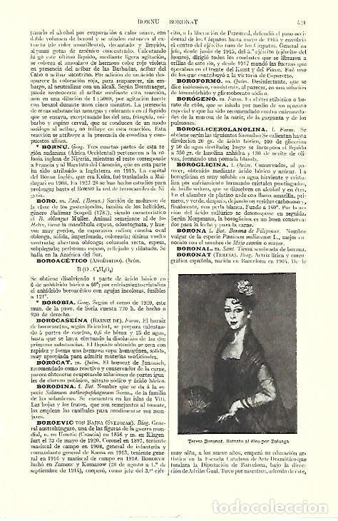 Cartes Postales: LAMINA ESPASA 39548: Teresa Boronat, por Zuloaga - Varios