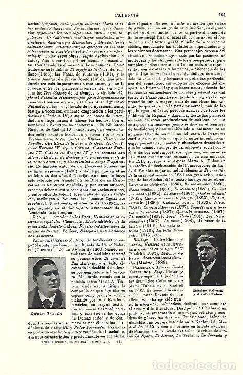 Cartes Postales: LAMINA ESPASA 39665: Ceferino Palencia - Varios