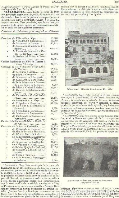 Postales: LAMINA ESPASA 39429: Caja de Prevision de Salamanca - Varios