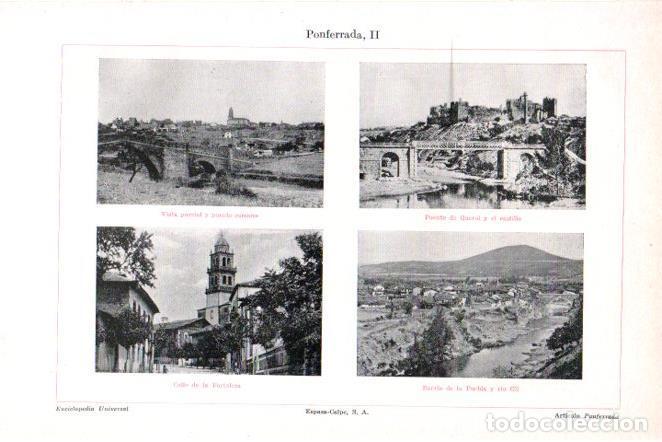Postkarten: LAMINA V30171: Vistas de Ponferrada - Varios