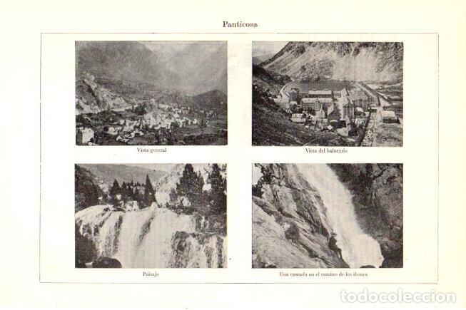 Postales: LAMINA V30351: Vistas de Panticosa, Huesca - Varios
