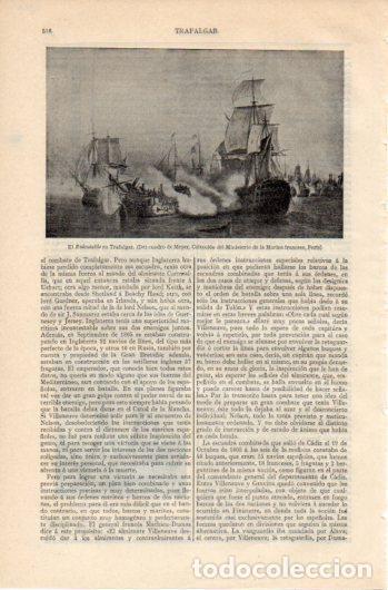 Cartoline: LAMINA V39564: El Redoutable en Trafalgar por Meyer - Varios