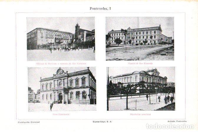 Postkarten: LAMINA V30321: Edificios en Pontevedra - Varios