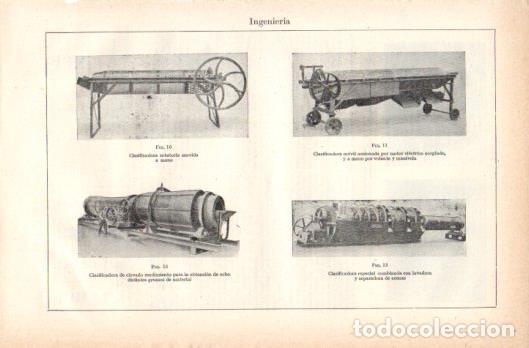 Postales: LAMINA V39268: Ingenieria clasificadoras - Varios