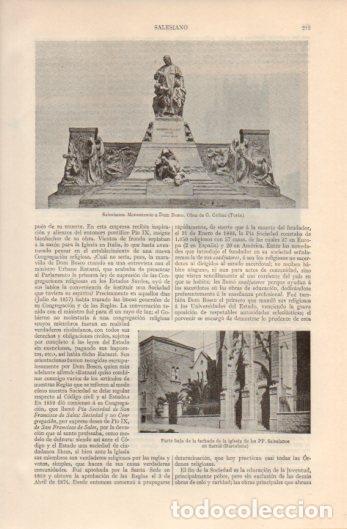 Postkarten: LAMINA V39297: Iglesia de los PP. Salesianos en Sarria, Barcelona - Varios