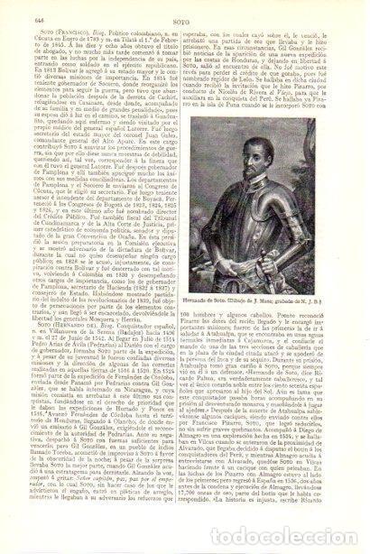 Postkarten: LAMINA V30010: Hernando de Soto por J. Maea - Varios