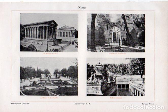 Cartes Postales: LAMINA V29774: Vistas de Nimes - Varios