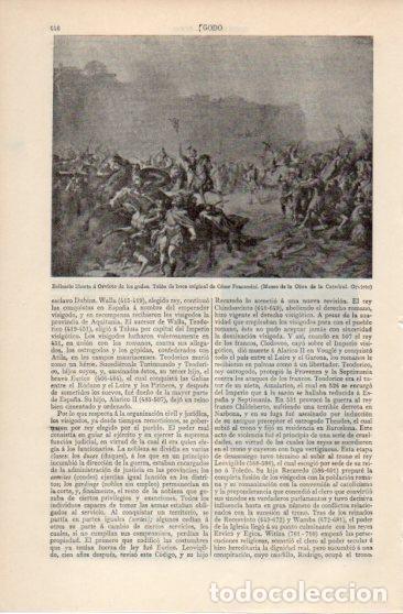 Cartoline: LAMINA V39971: Belisario liberta a Orvieto de los godos por C. Fracassini - Varios