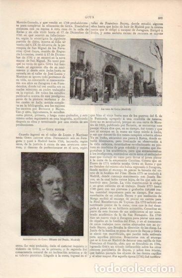 Postkarten: LAMINA V39998: Goya y su casa en Madrid - Varios