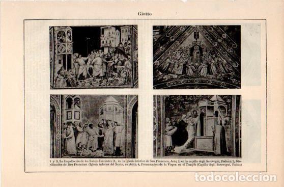 Postais: LAMINA V39930: Obras por Giotto - Varios