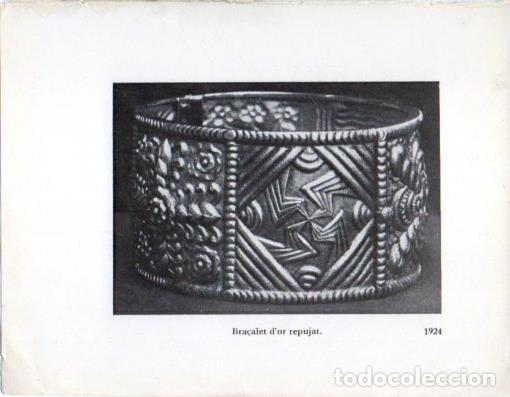 Cartoline: LAMINA V40306: Jaume Mercade, Bra&ccedil;alet d'or repujat 1924 - Joan Sacs