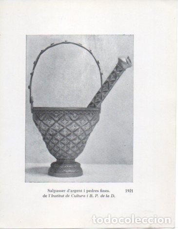 Postkarten: LAMINA V40290: Jaume Mercade, Salpasser d'argent i pedres fines 1921 - Joan Sacs