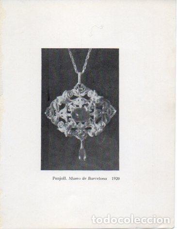 Cartoline: LAMINA V40285: Jaume Mercade, Penjoll Museo de Barcelona 1920 - Joan Sacs