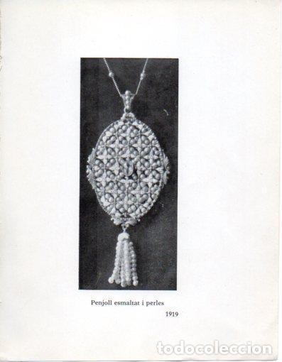 Postkarten: LAMINA V40313: Jaume Mercade, Penjoll esmaltat i perles 1919 - Joan Sacs