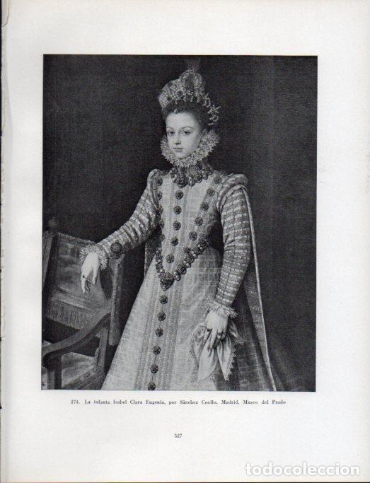 Cartoline: LAMINA V41096: La infanta Isabel Clara Eugenia por Sanchez Coello - Antonio Igual Ubeda