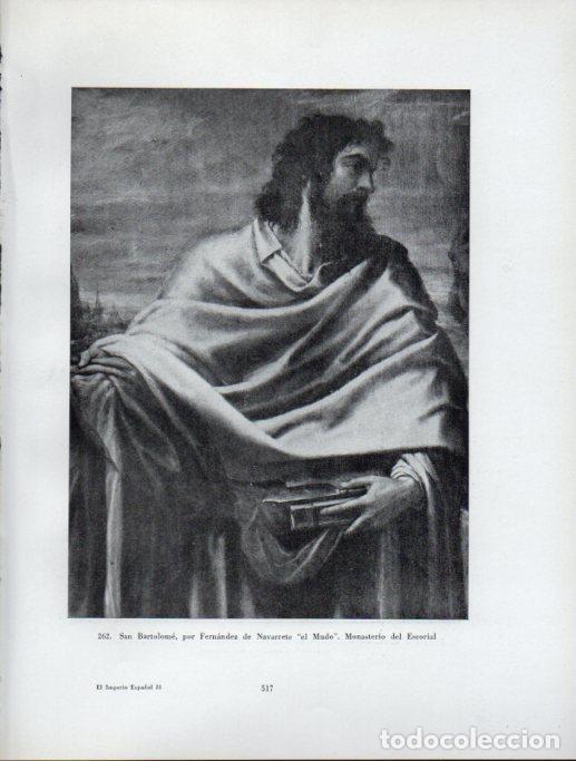 Postales: LAMINA V41091: San Bartolome por Fernandez de Navarrete el Mudo - Antonio Igual Ubeda