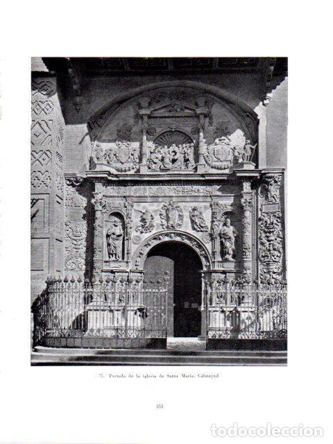 Postkarten: LAMINA V41004: Portada Iglesia de Santa Maria en Calatayud - Antonio Igual Ubeda