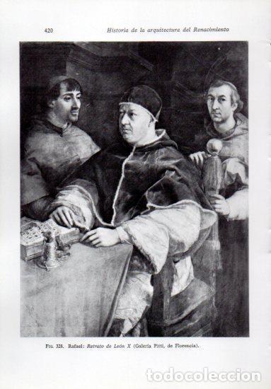 Postkarten: LAMINA V41306: Retrato de Leon X por Rafael - Leonardo Benevolo