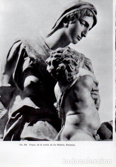 Postkarten: LAMINA V41313: Virgen de la tumba de los Medicis, Florencia - Leonardo Benevolo