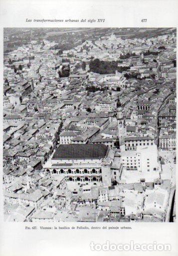 Cartoline: LAMINA V41411: Basilica de Palladio en Vicenza vista aerea - Leonardo Benevolo