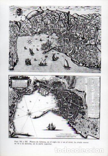 Postkarten: LAMINA V41368: Planos de Genova siglos XVI y XVIII - Leonardo Benevolo
