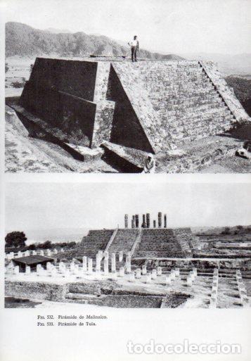 Cartoline: LAMINA V41380: Piramides de Malinalco y Tula - Leonardo Benevolo