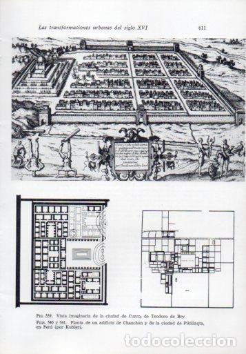 Postkarten: LAMINA V41383: Vista imaginaria de Cuzco de Teodoro de Bry - Leonardo Benevolo