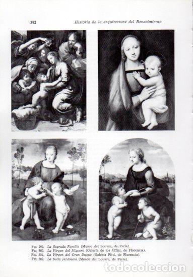 Postales: LAMINA V41295: Obras sobre la Virgen por varios autores - Leonardo Benevolo
