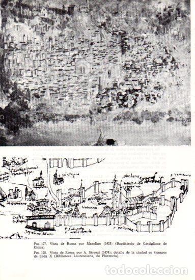 Postkarten: LAMINA V41218: Vistas de Roma por Masolino y por A. Strozi - Leonardo Benevolo