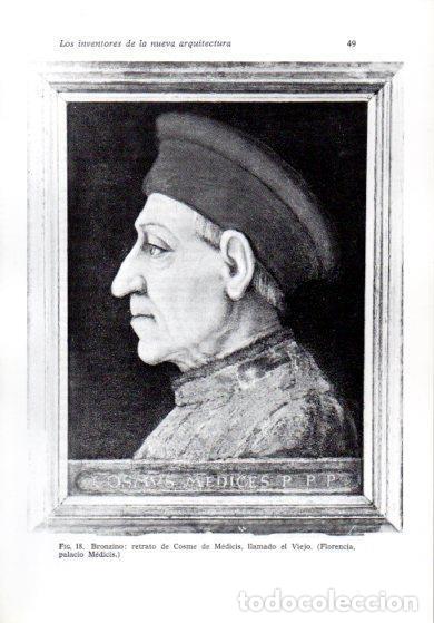 Postcards: LAMINA V41168: Retrato de Cosme de Medicis por Bronzino - Leonardo Benevolo
