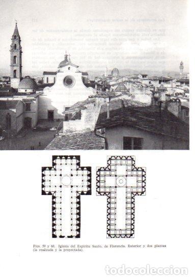 Cartoline: LAMINA V41190: Iglesia del Espiritu Santo, Florencia - Leonardo Benevolo