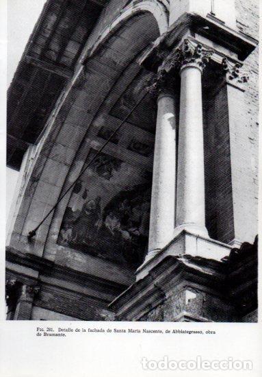 Cartoline: LAMINA V41284: Fachada de Santa Maria Nascente en Abbiategrasso - Leonardo Benevolo