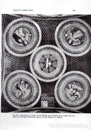Cartoline: LAMINA V41260: Decoracion iglesia de San Miniato al Monte por Lucas de la Robbia - Leonardo Benevolo