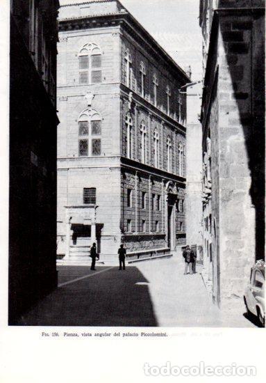 Cartoline: LAMINA V41230: Palacio Piccolomini vista angular, Siena - Leonardo Benevolo
