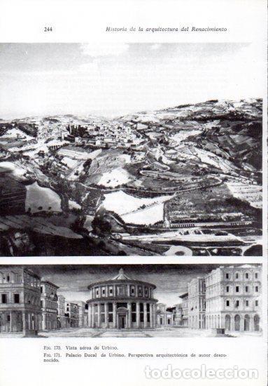 Cartoline: LAMINA V41235: Vista aerea y Palacio Ducal de Urbino - Leonardo Benevolo