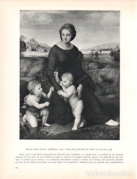 Cartoline: LAMINA V30451: Virgen del prado por Rafael - Varios