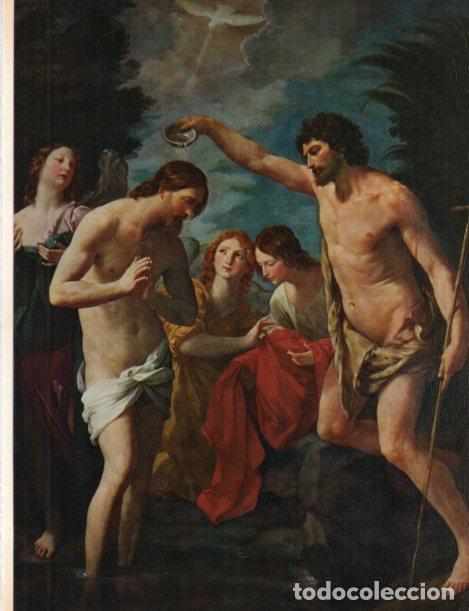 Postais: LAMINA V30470: Bautismo de Cristo por Guido Reni - Varios