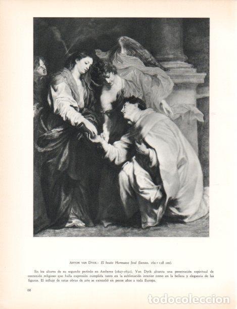 Postales: LAMINA V30437: El beato Hermano Jose por Anton van Dyck - Varios