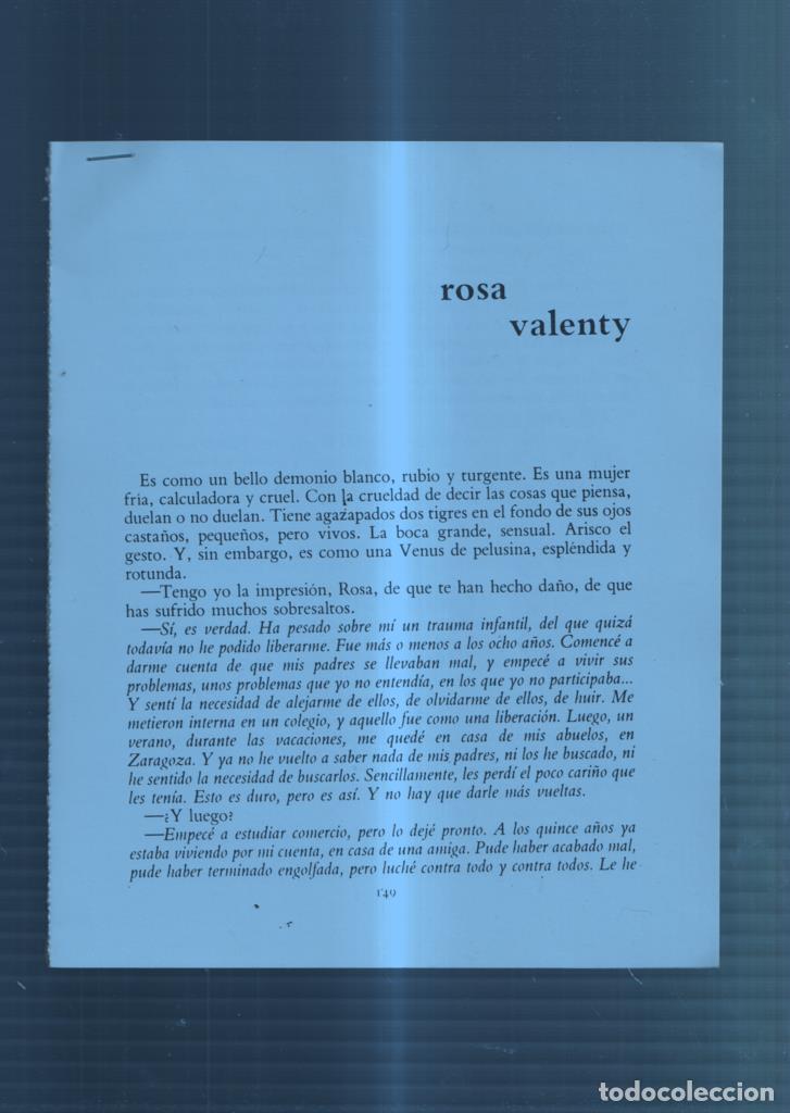 Postkarten: Ficha/Entrevista: Rosa Valenty - Varios