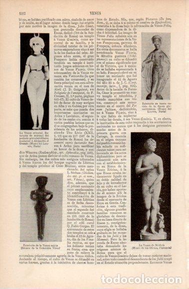 Postales: LAMINA V40539: Venus oriental de Medicis y asiria - Varios