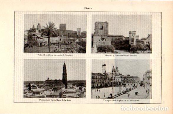 Postcards: LAMINA V31241: Vistas de Utrera - Varios